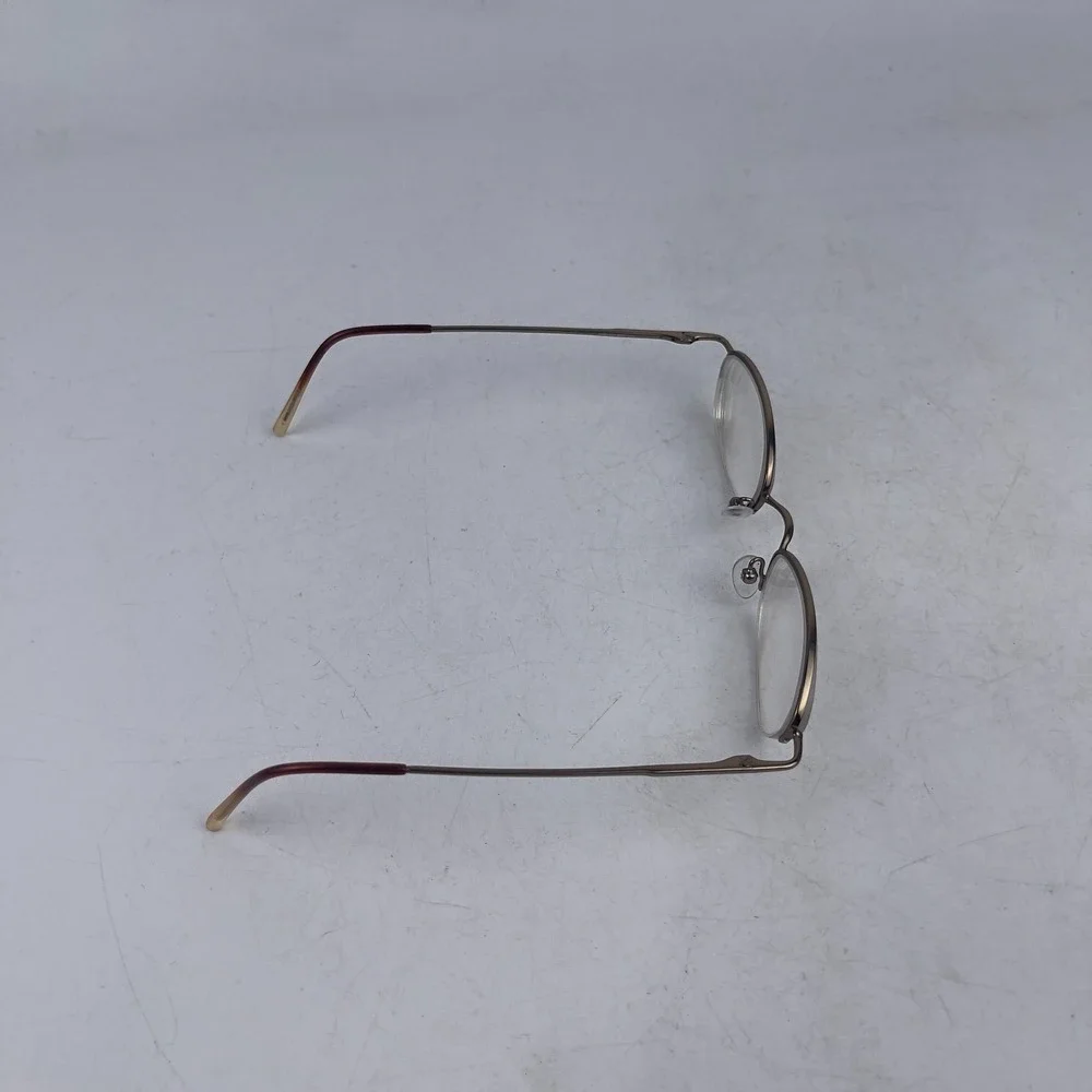 Chelsea Morgan CM 535 Women's Eyeglasses Frame Gold Metal Oval 47-20-135mm‎